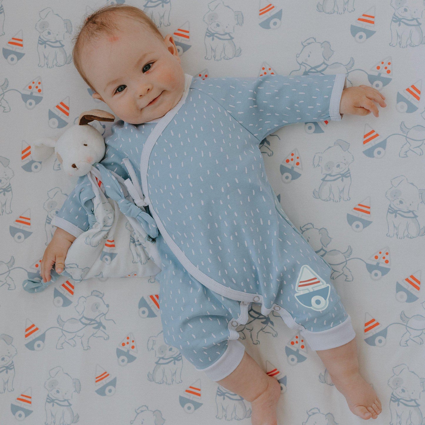 RETIRED - Ahoy Kimono Romper