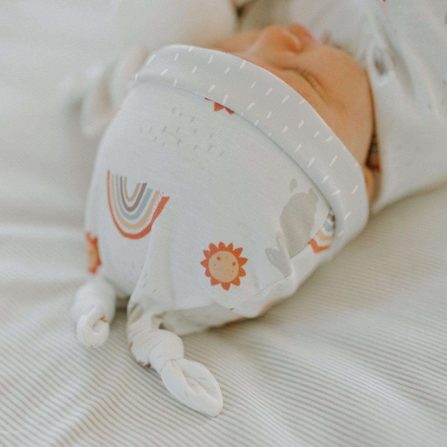 RETIRED - Little Sunshine Kimono Romper and Hat Set