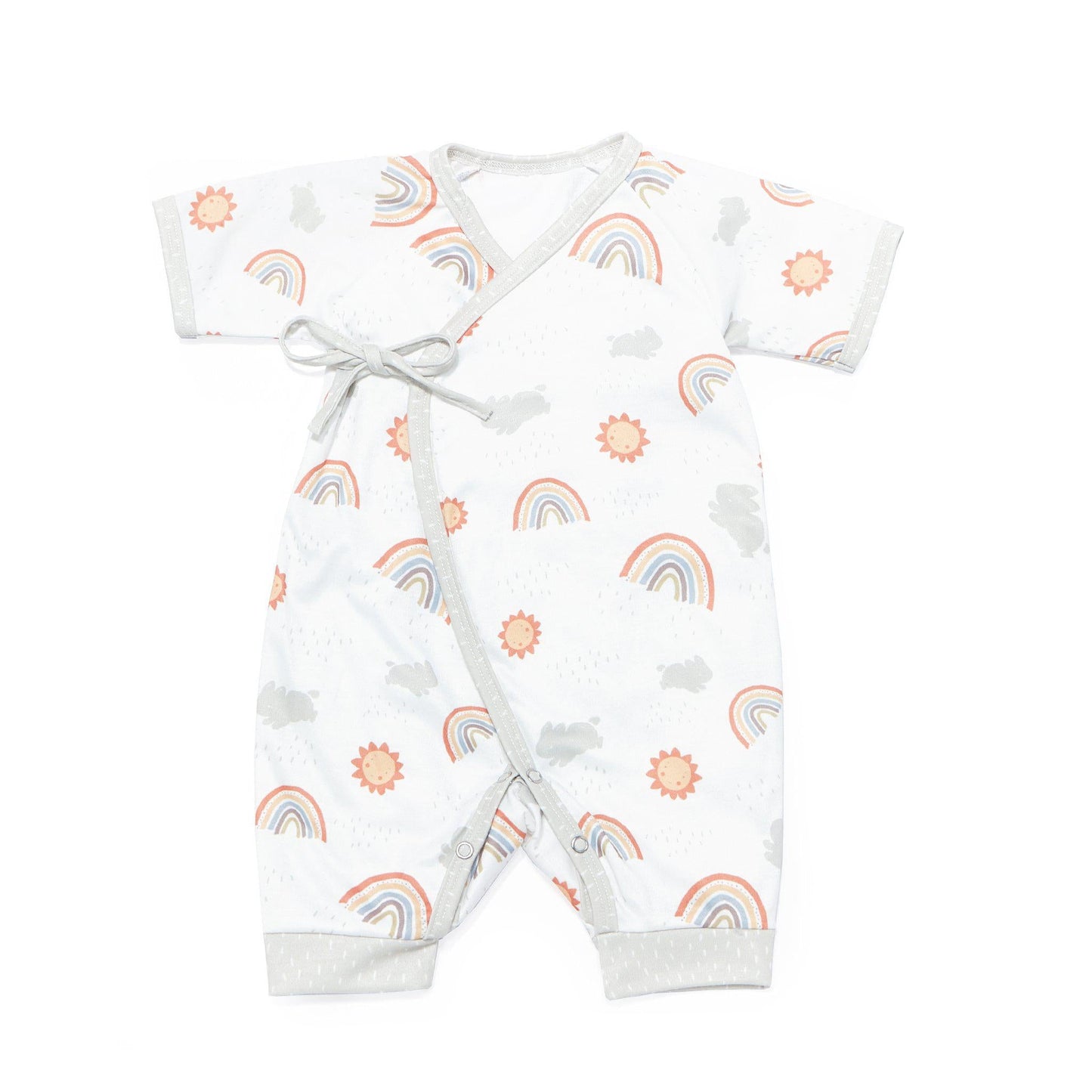 RETIRED - Little Sunshine Kimono Romper and Hat Set