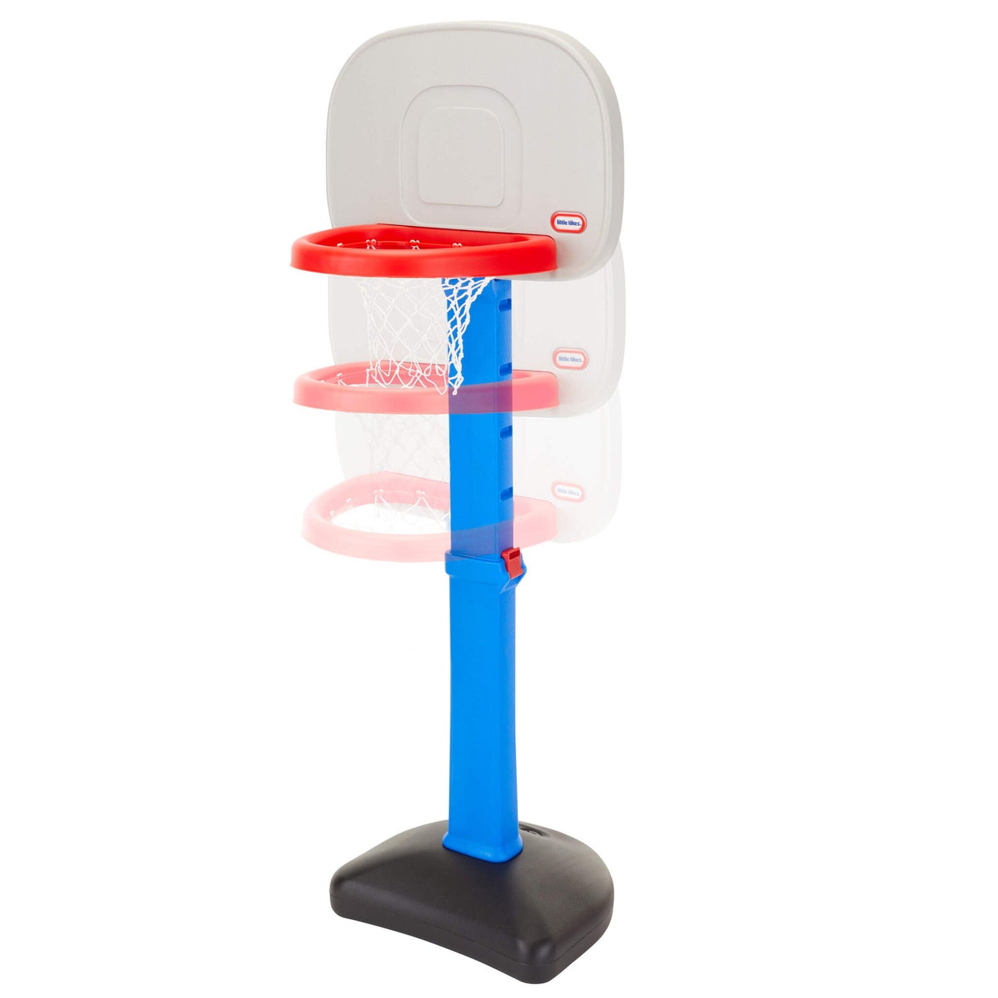 TotSports Easy Score Basketball Set with 3 Basketballs