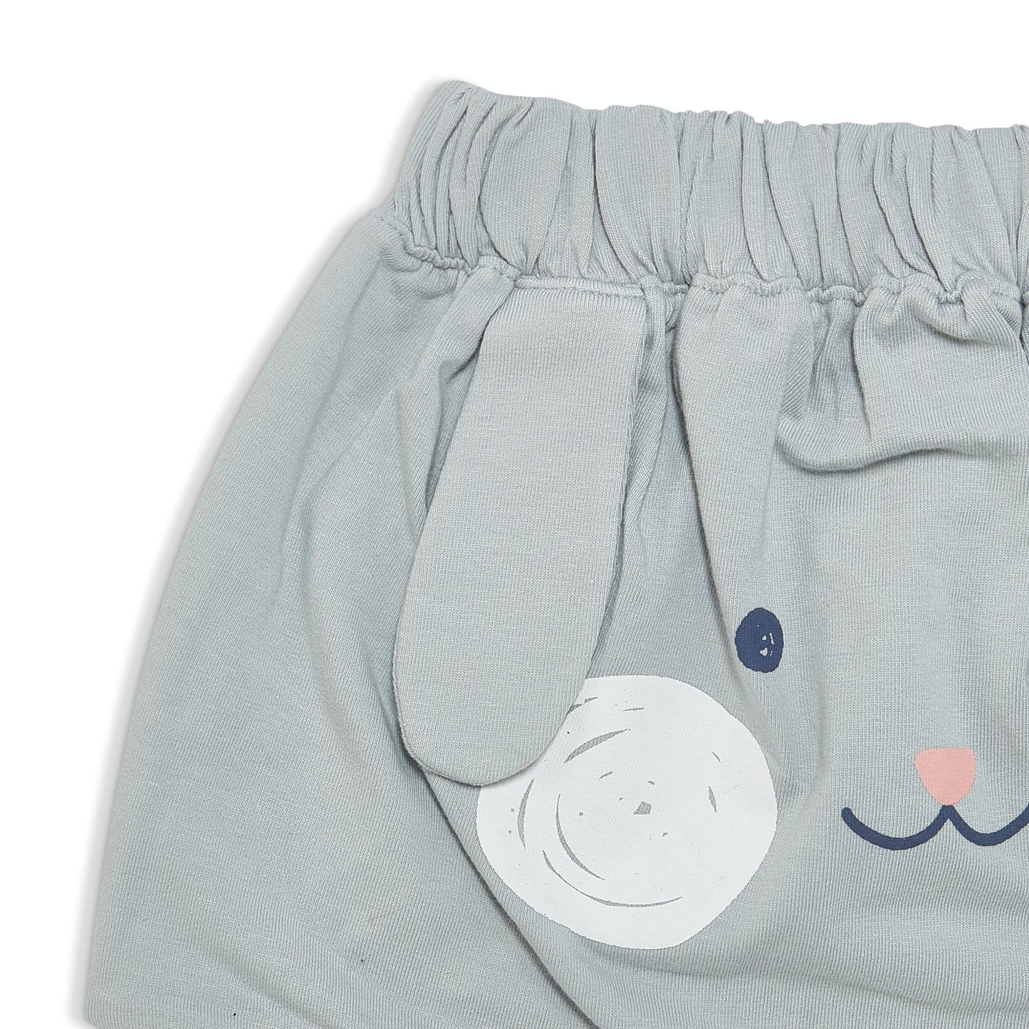 RETIRED - Organic Bunny Bloomers - Pearl Blue