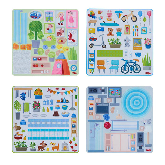 Little Friends Town Villa Decorative Decals